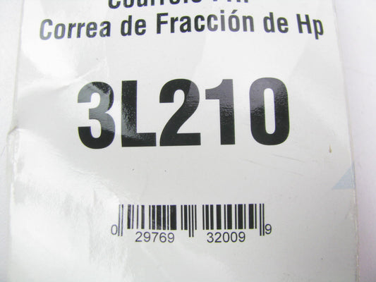 Gates 3L210 Power Equipment Accessory Drive Belt - 3/8'' X 21''