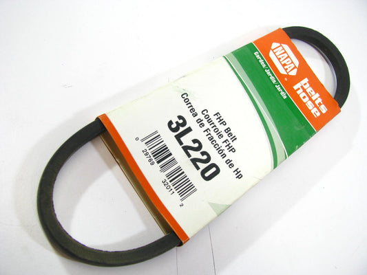 Gates 3L220 Power Equipment Accessory Drive Belt - 3/8'' X 22''