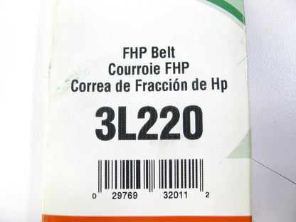 Gates 3L220 Power Equipment Accessory Drive Belt - 3/8'' X 22''