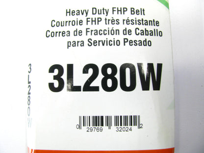 Gates 3L280 Lawn & Garden Power Equipment Accessory Drive Belt - 3/8''  X  28''