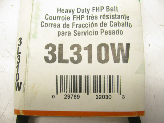Gates 3L310W Power Equipment Accessory Drive Belt - 3/8'' X 31''