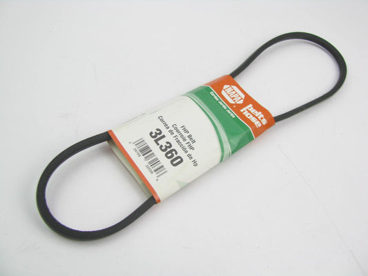 Gates 3L360 Lawn & Garden Power Equipment Accessory Drive Belt - 3/8'' X 36''