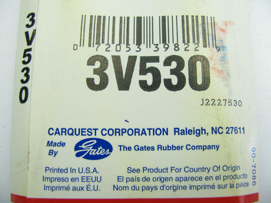 Gates 3V530 Industrial Accessory Drive Belt 3/8'' X 53''