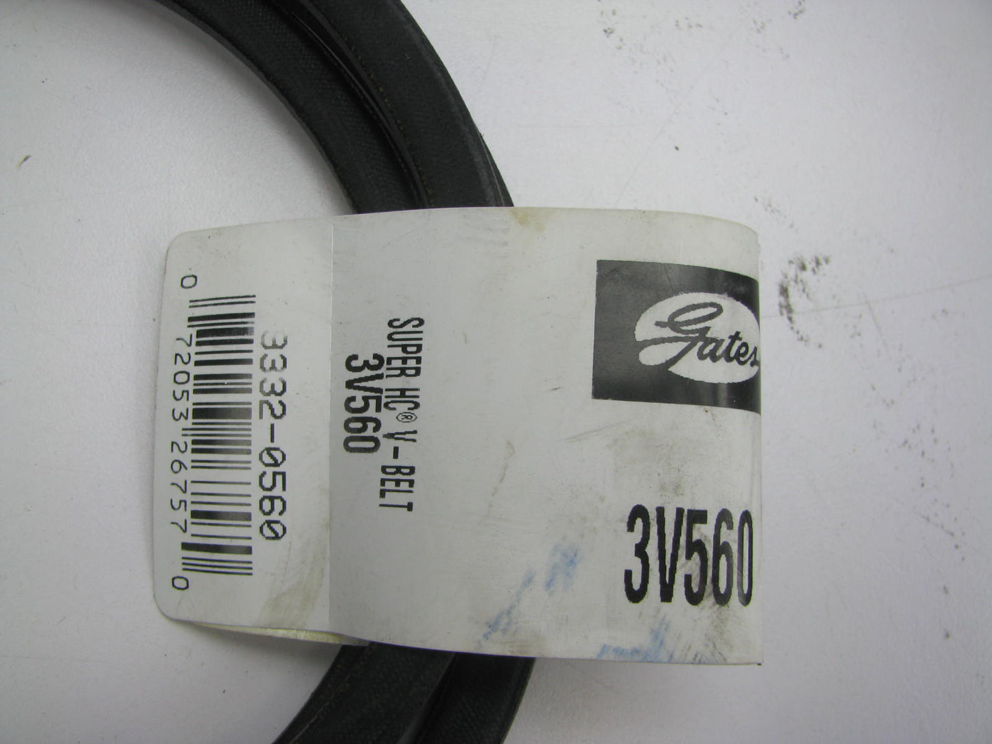 Gates 3V560 Industrial V-Wedge Accessory Drive Belt - 3/8'' X 56''