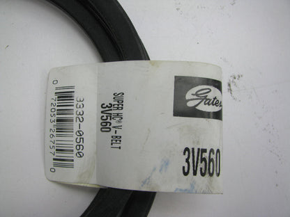Gates 3V560 Industrial V-Wedge Accessory Drive Belt - 3/8'' X 56''