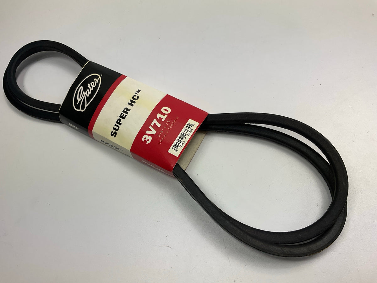 Gates 3V710 Industrial V-Wedge Accessory Drive Belt - 3/8'' X 71''