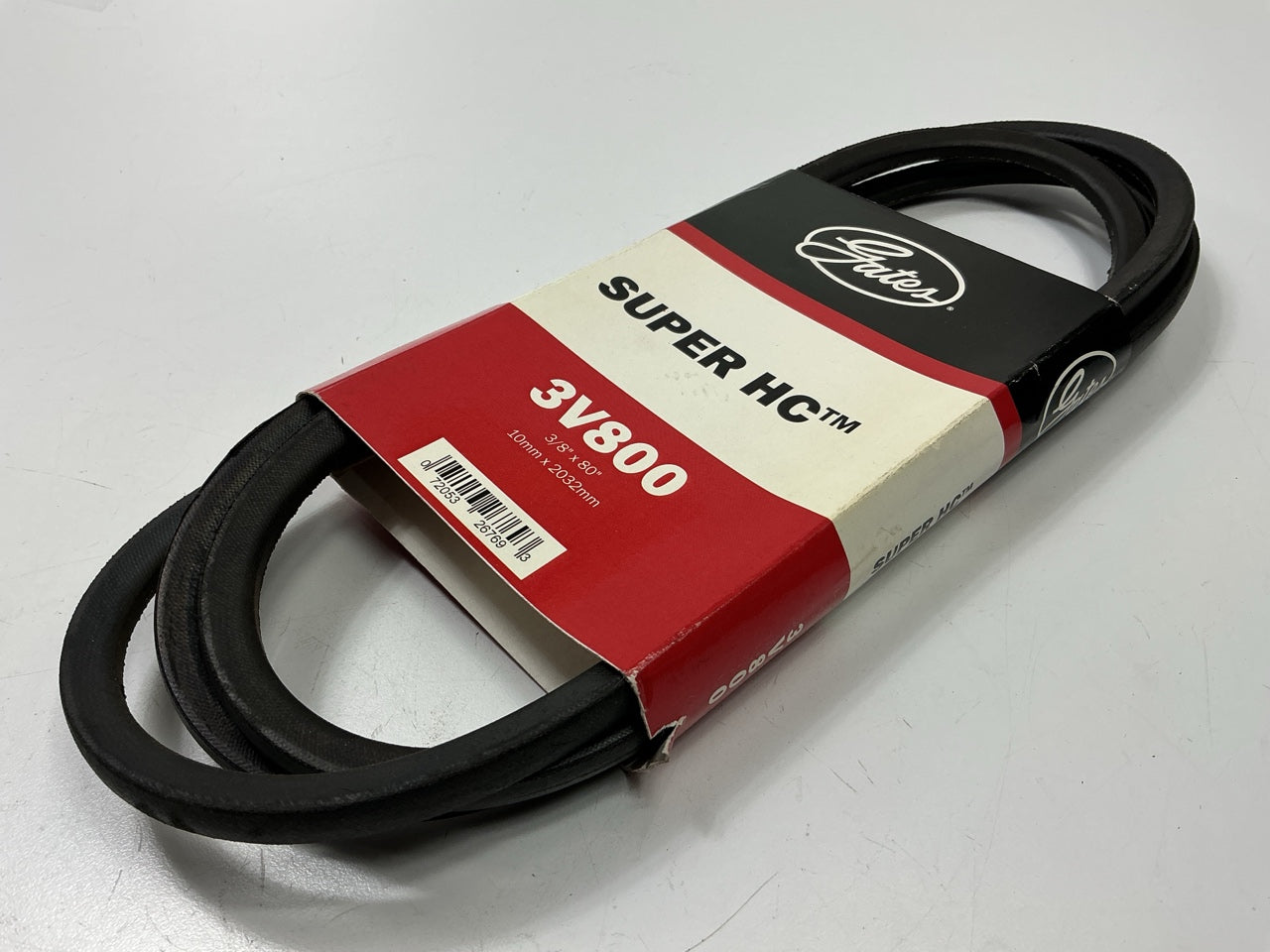 Gates 3V800 Industrial V-Wedge Accessory Drive Belt - 3/8'' X 80''