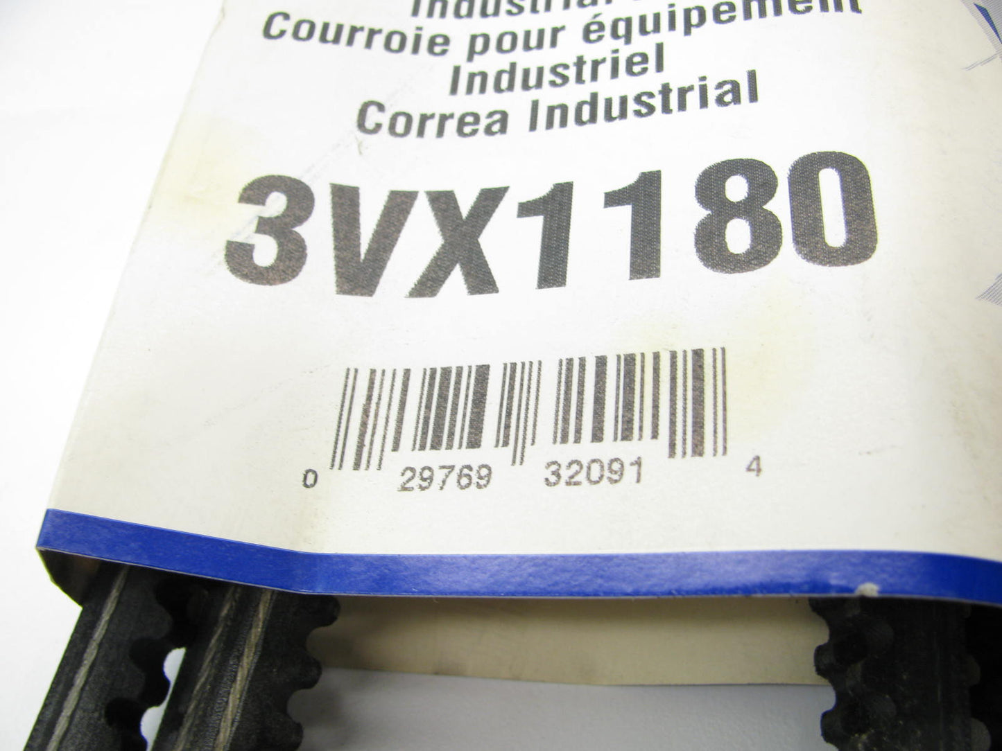 Gates 3VX1180 Industrial Cogged  Accessory Drive Belt - 3/8'' X 118''
