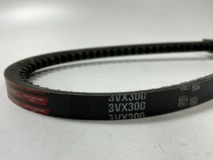 Gates 3VX300 VX Wedge Industrial Accessory Drive Belt - 3/8'' X 30''
