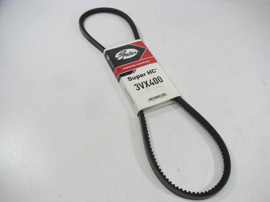 Gates 3VX400 Industrial Cogged Accessory Drive Belt - 3/8'' X 40''