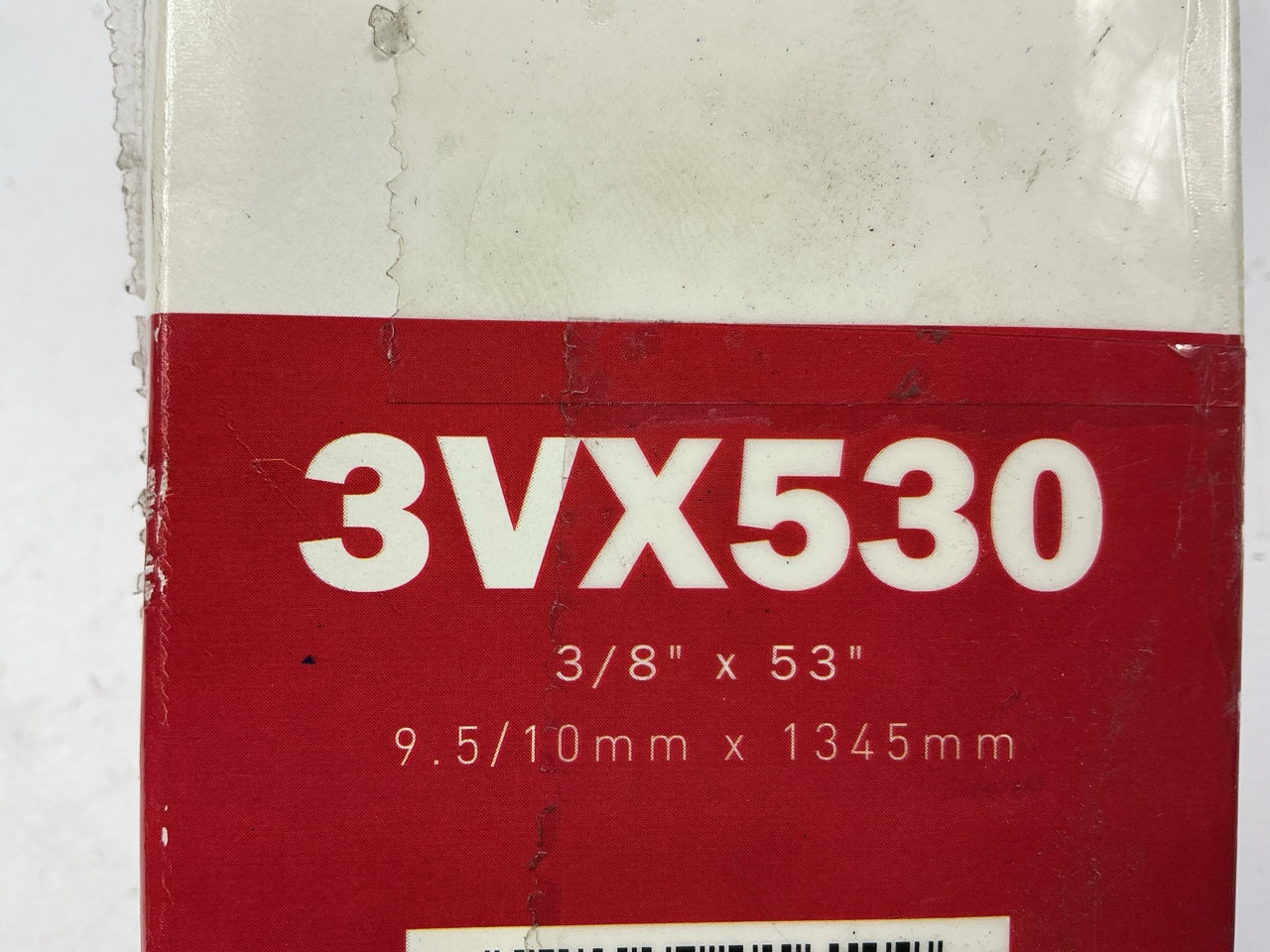 Gates 3VX530 VX-Wedge Cogged Accessory Drive V-Belt - 3/8'' X 53''