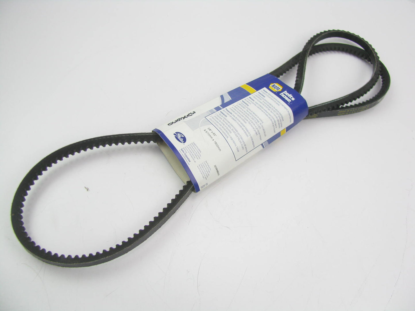 Gates 3VX630 Industrial Accessory Drive VX-Wedge Belt - 3/8'' X 63''