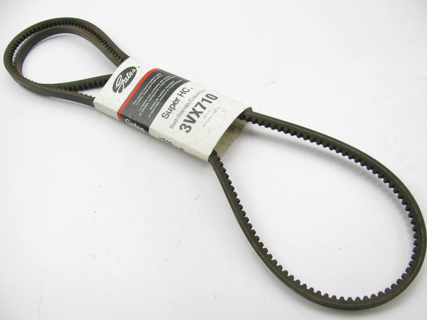 Gates 3VX710 Industrial Accessory Drive VX-Wedge Belt - 3/8'' X 71''