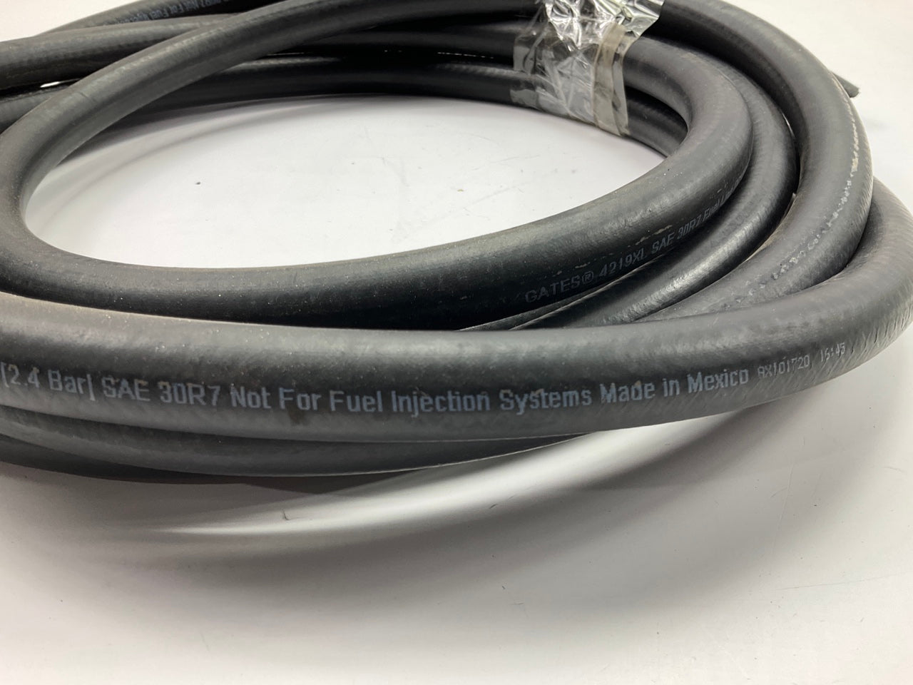 15 FEET - Gates 4219XL SAE 30R7 Fuel Hose Line 1/2'', 35 PSI