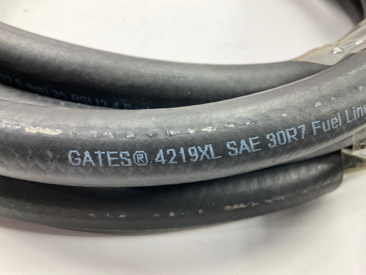 15 FEET - Gates 4219XL SAE 30R7 Fuel Hose Line 1/2'', 35 PSI