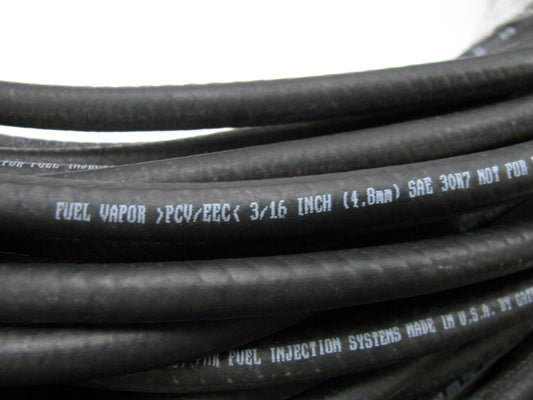 250 FEET -gates 4219XL Fuel Vapor PCV EEC Line Tube 3/16'' 50 PSI SAE30R7