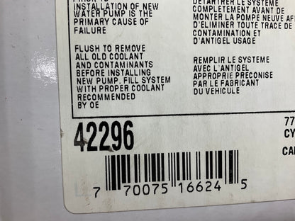 MISSING PULLEY, COMES AS SHOWN - Gates 42296 Water Pump