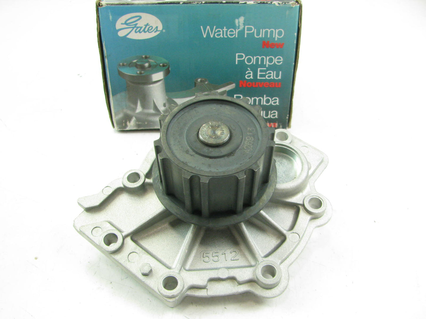 Gates 43531 Water Pump For 1999-2002 Volvo S80 1999-02 Volvo S80 2.9L-L6