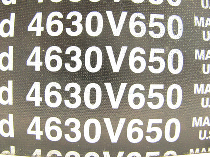 Gates 4630V650 Agriculture Industrial Multi-Speed Belt - 2.875'' X 66.1''
