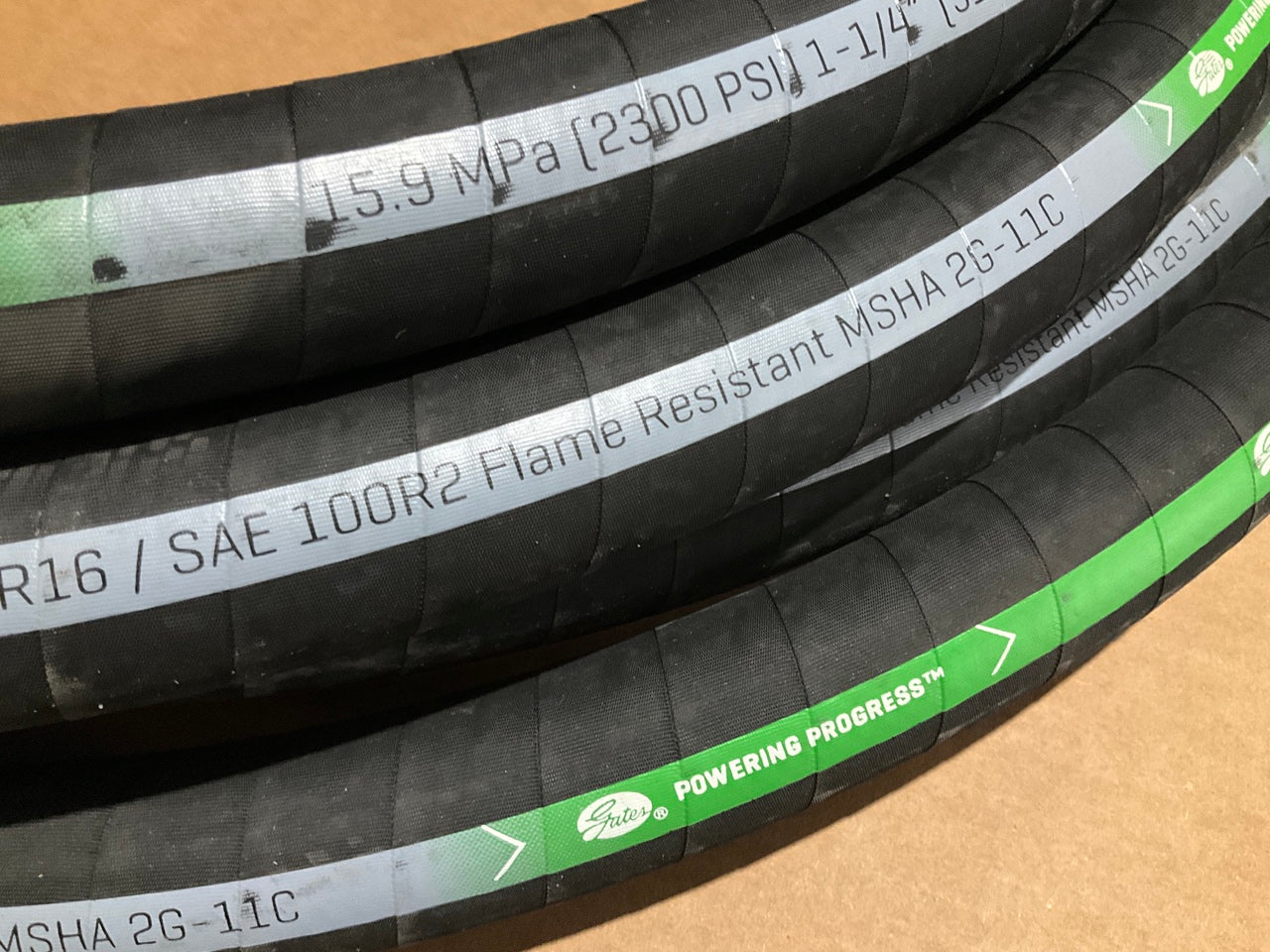 45 FEET - Gates 4657-4534 Hydraulic Hose, 1-1/4'' ID, SAE 100R2, 2300 PSI