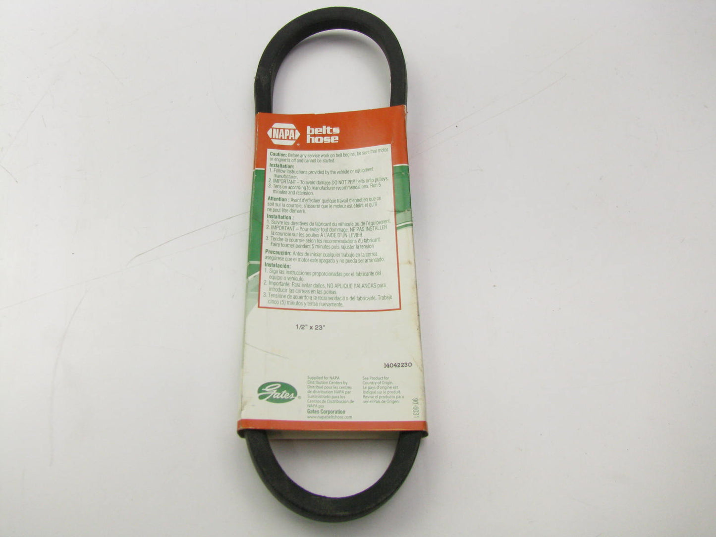 Gates 4L230 Lawn & Garden Power Equipment Accessory Drive Belt - 1/2'' X 23''