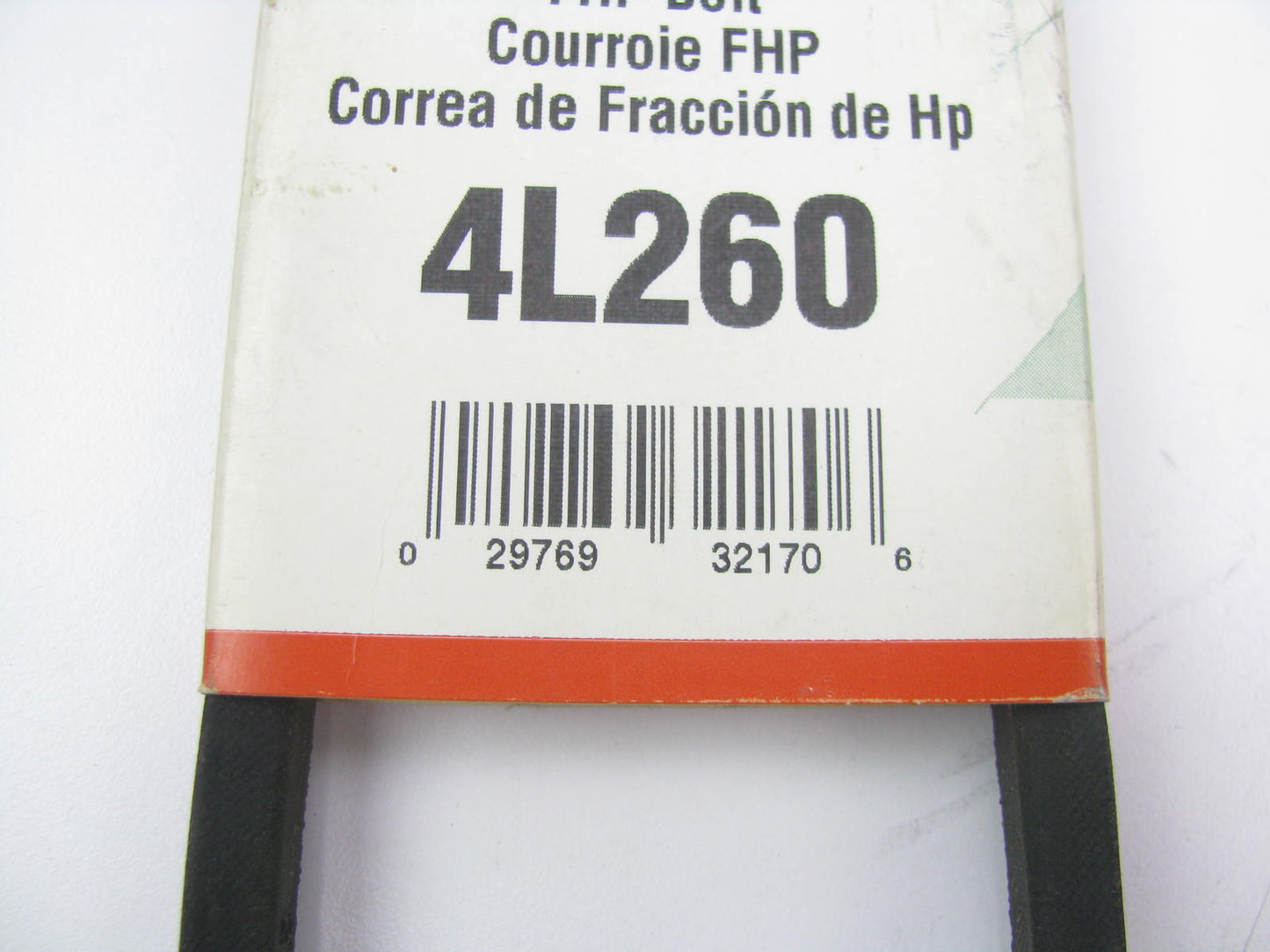 Gates 4L260 Power Equipment Accessory Drive Belt - 1/2'' X 26''