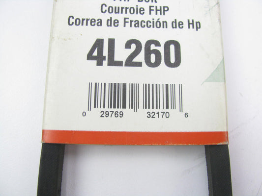 Gates 4L260 Power Equipment Accessory Drive Belt - 1/2'' X 26''
