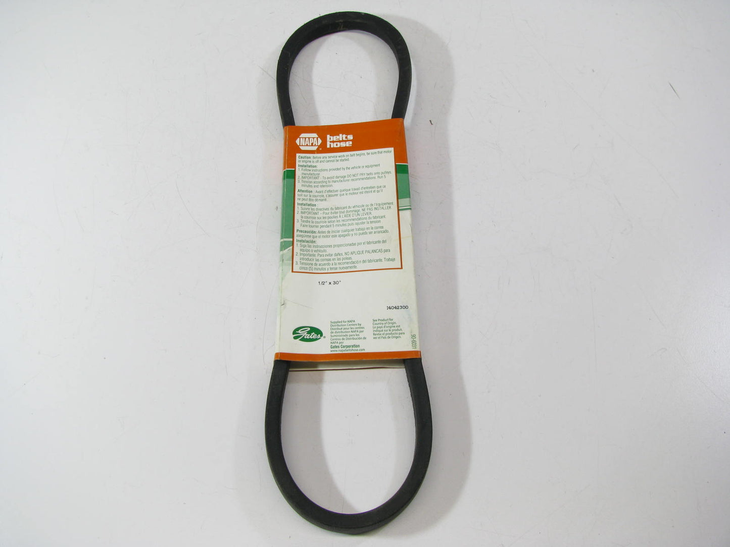 Gates 4L300 V-belt 1/2''X30''