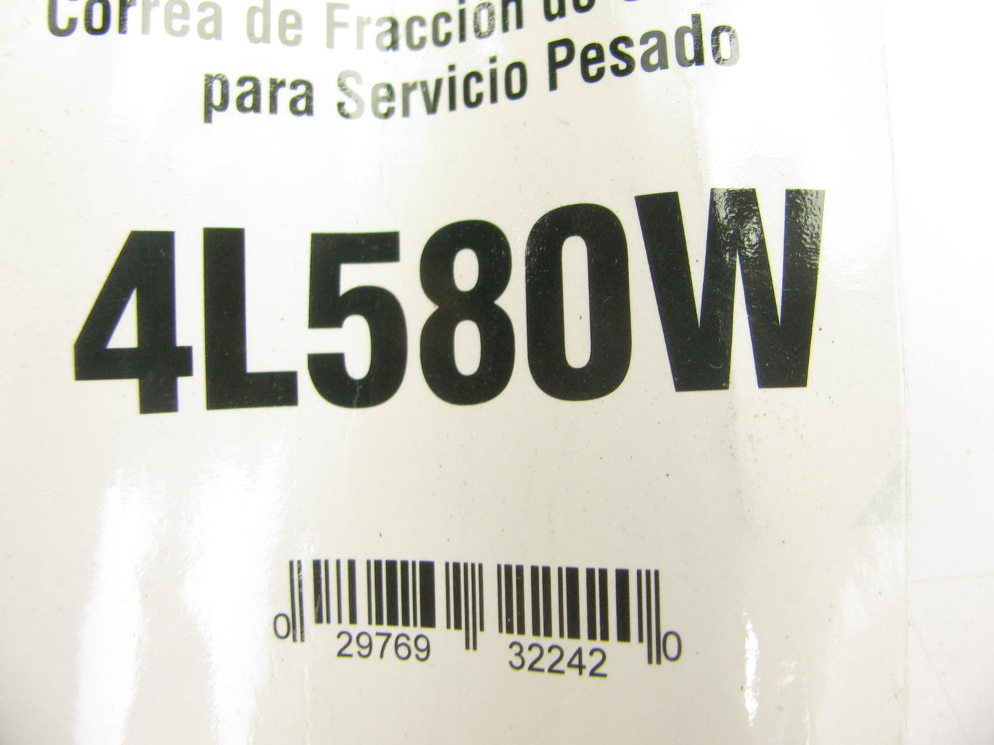 Gates 4L580W Power Equipment Accessory Drive Belt - 1/2'' X 58''