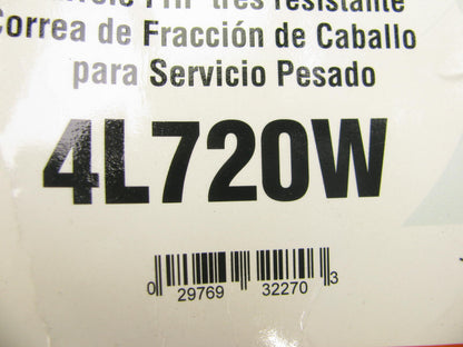 Gates 4L720W Lawn & Garden Power Equipment Accessory Drive Belt - 1/2'' X 72''