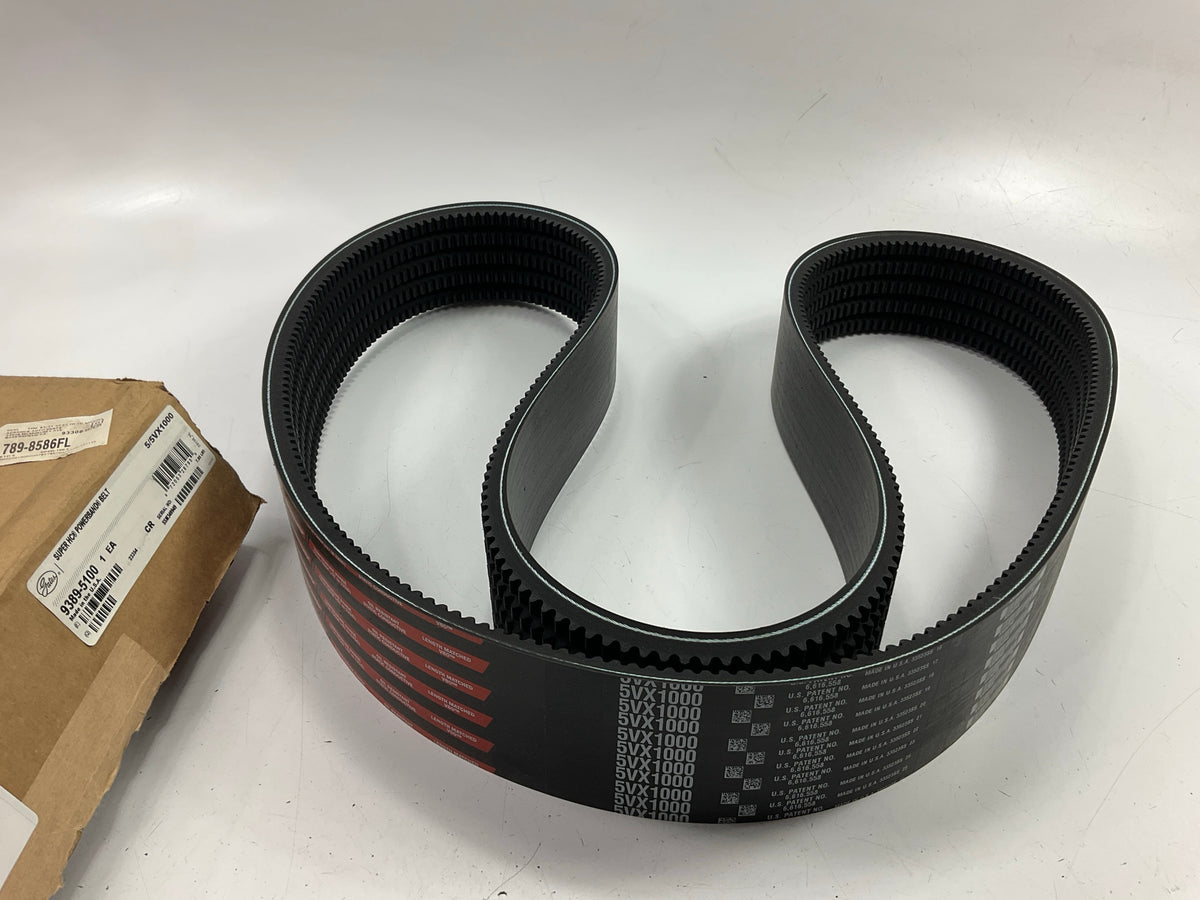 Gates 5/5VX1000 Super HC Molded PowerBand Belt 5VX Section - 5 Strand