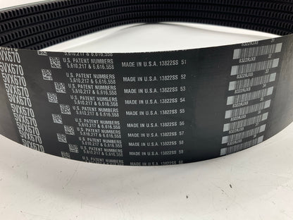 Gates 5/5VX670 5VX Section V-Belt - 5 Strand, 67'' Outside Circumference