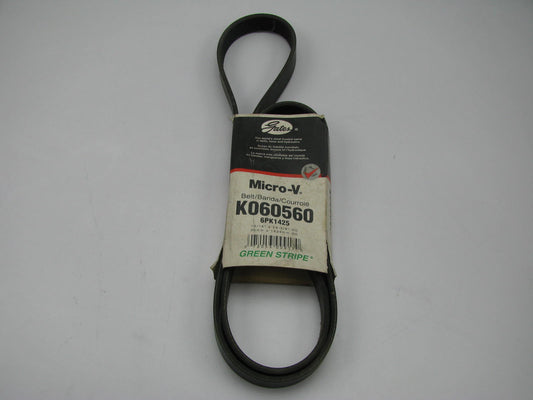 Gates 5060560 Serpentine Belt - 0.84'' X 56.00'' - 6 Ribs