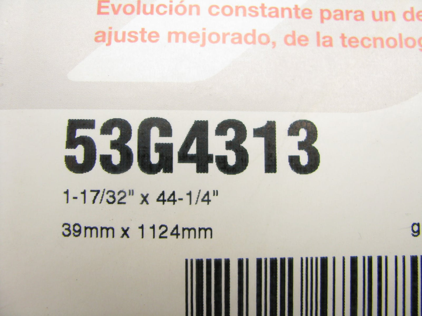 Gates 53G4313 Snowmobile Drive Belt 1 - 17/32'' X 44 - 1/4''