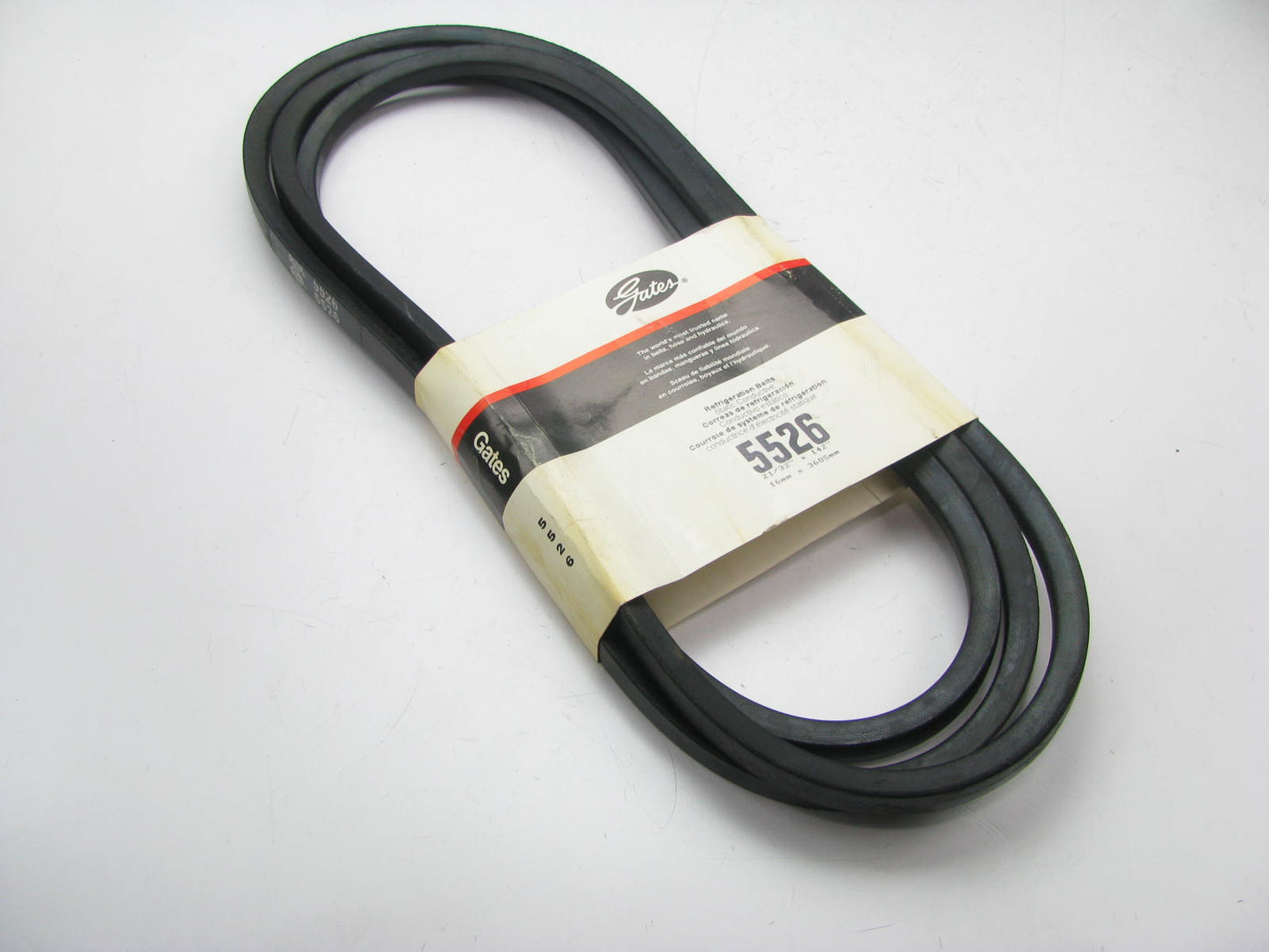 Gates 5526 Lawn & Garden Power Equipment Accessory Drive Belt - 21/32'' X 142''