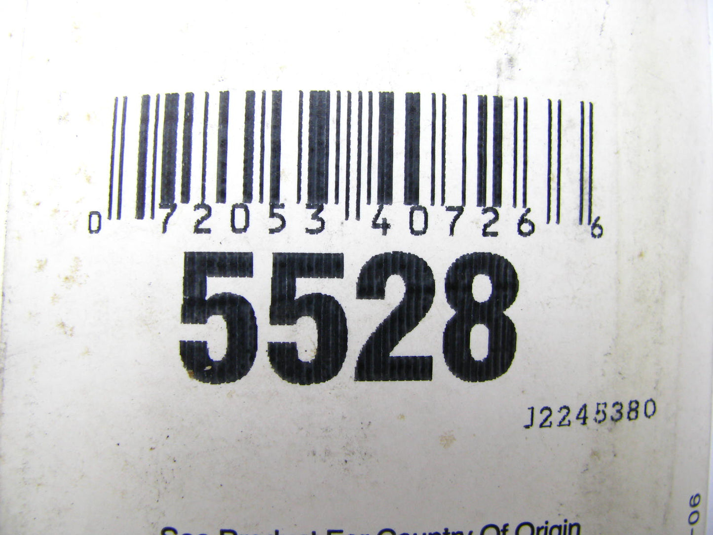 Gates 5528 Industrial Accessory Drive Belt - 1/2''X 58''