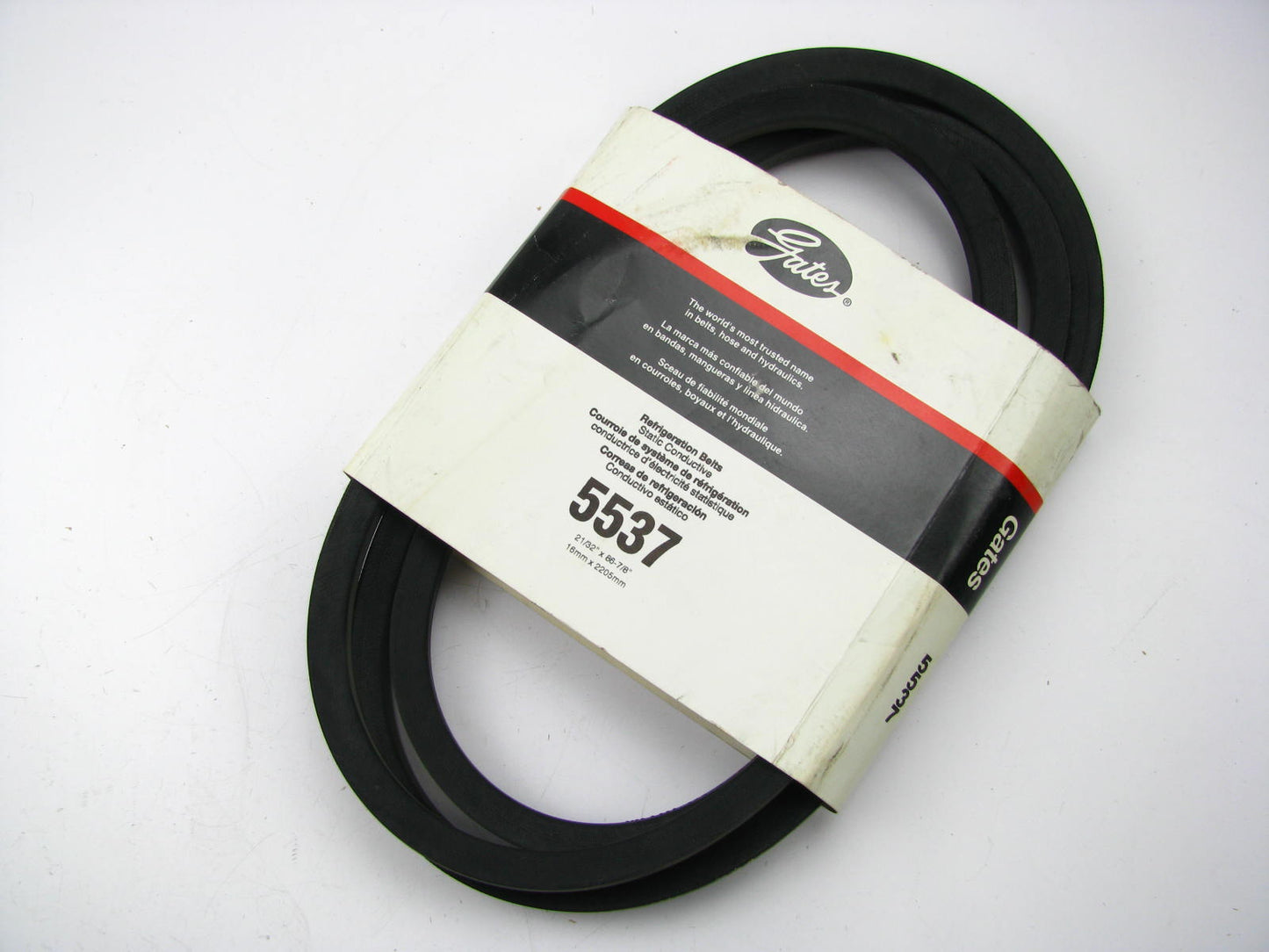 Gates 5537 Industrial Accessory Drive Belt - 21/32'' X 86.875''