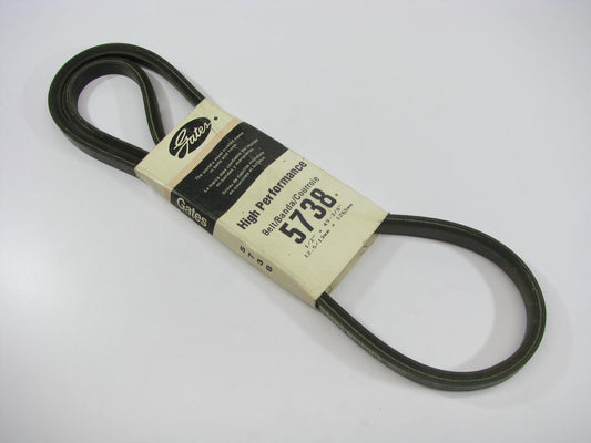 Gates 5738 Accessory Drive Belt - 1/2'' X 49-3/8'' - 36 Degree