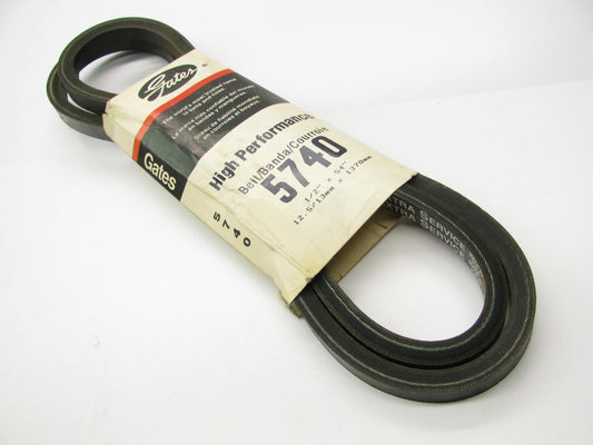 Gates 5740 Air Conditioning A/C Drive Belt  For 1983-1984 Subaru DL, 1983-87 GL
