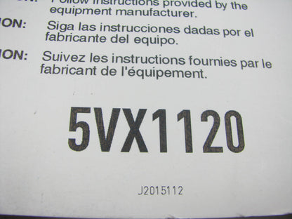 Gates 5VX1120 Industrial VX-Wedge Accessory Drive Belt - 5/8'' X 112''