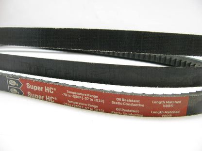 Gates 5VX1180 Super HC Cogged V-belt 118'' X 5/8''