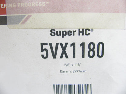 Gates 5VX1180 Super HC Cogged V-belt 118'' X 5/8''