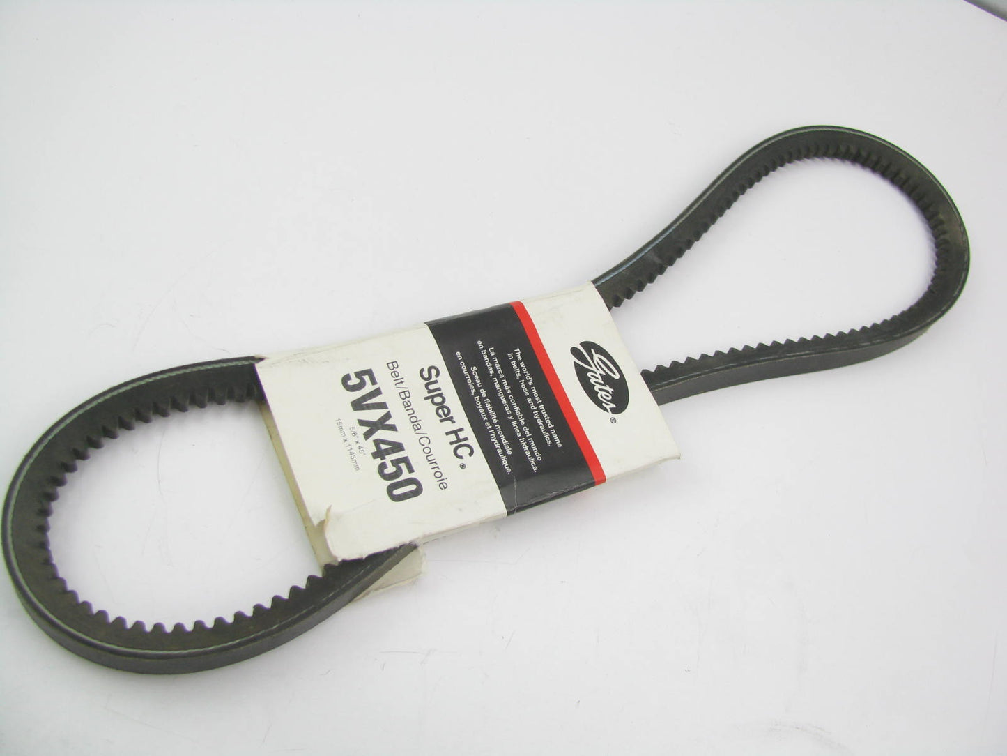 Gates 5VX450 Industrial VX-Wedge Accessory Drive Belt - 21/32'' X 45''