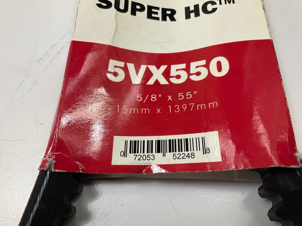 Gates 5VX550 Industrial Accessory Drive VX-Wedge Belt - 5/8'' X 55''