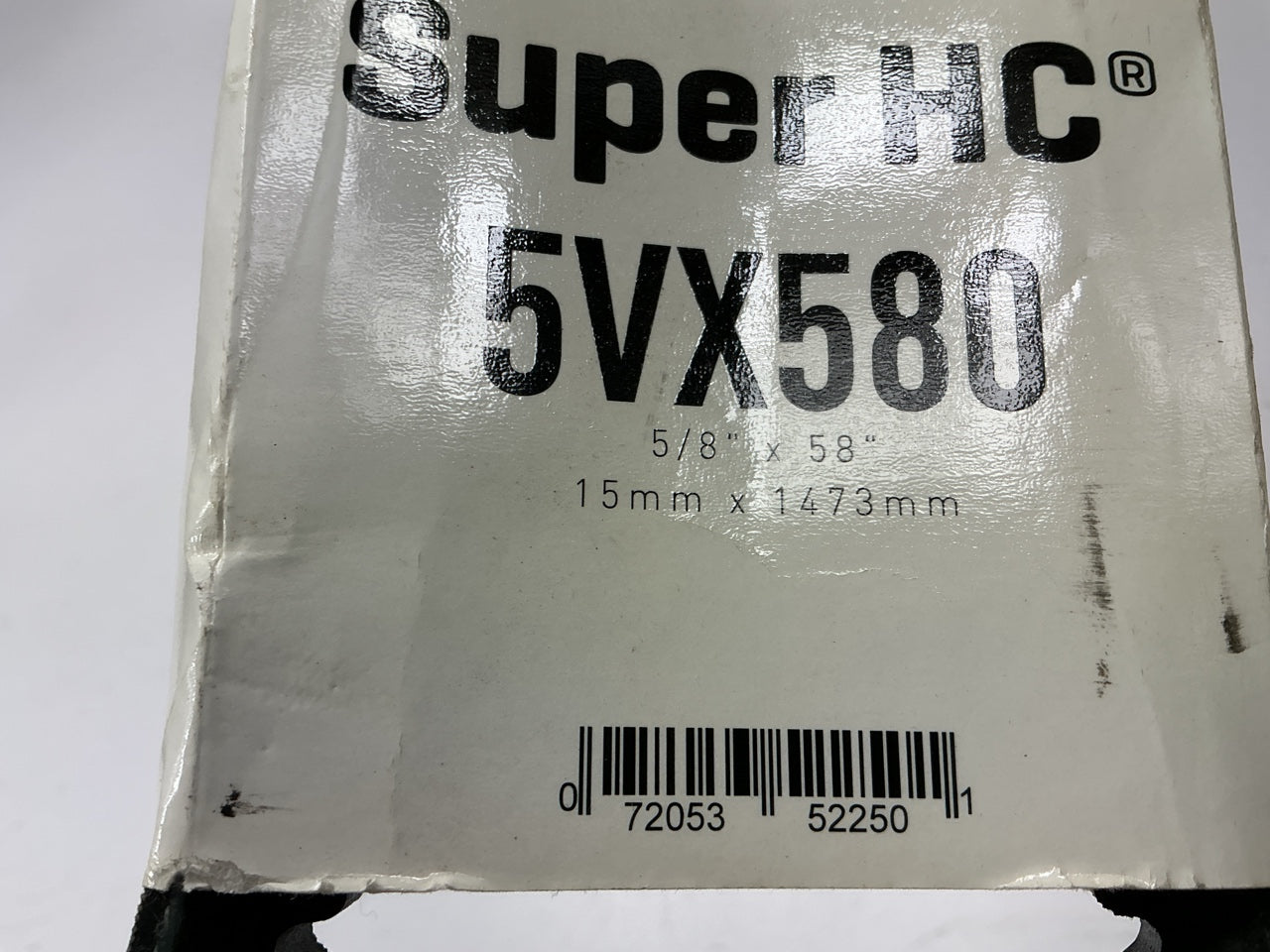 Gates 5VX580 VX-Wedge Industrial Cogged V-Belt Accessory Drive Belt - 5/8'' X 58''