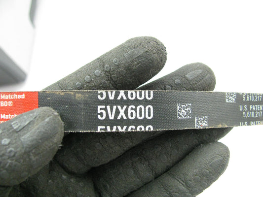 Gates 5VX600 VX-Wedge Cogged Accessory Drive V-Belt - 5/8'' X 60''