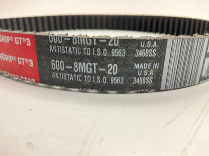 Gates 600-8MGT-20 Powergrip GT3 Synchronous Timing Belt