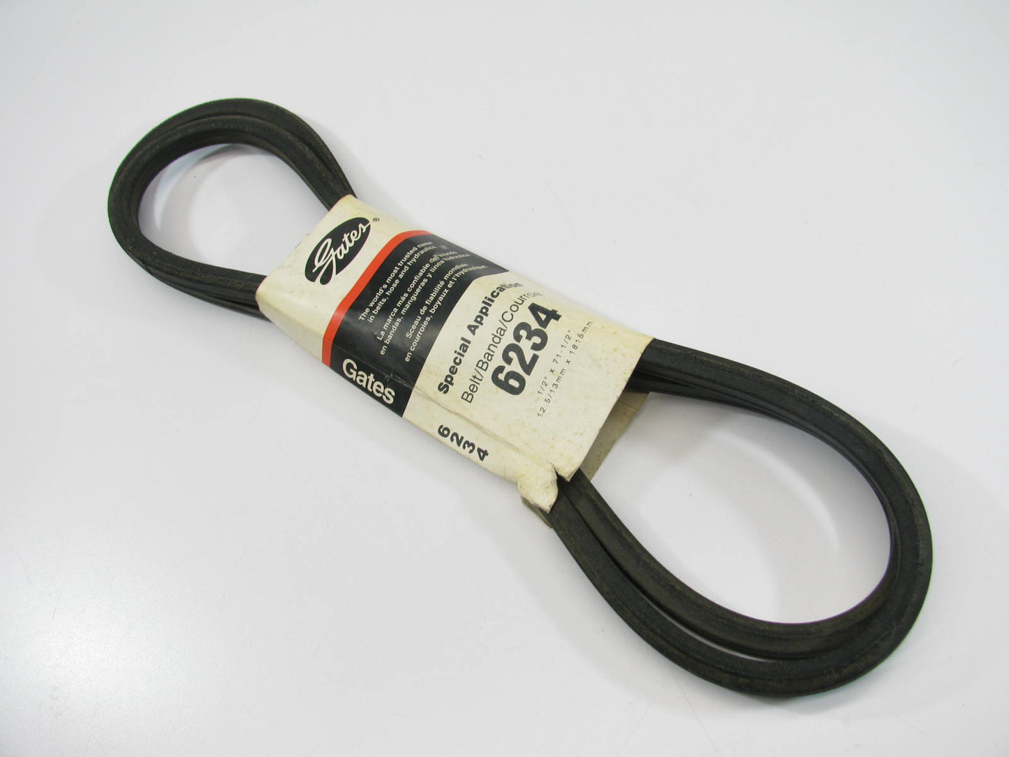 Gates 6234 Accessory Drive Belt - 0.44'' X 53.625'' - 36 Degree