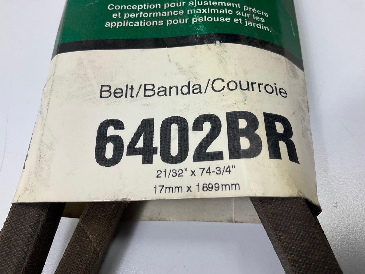Gates 6402BR BladeRunner Power Equipment Accessory Drive Belt - 21/32'' X 74-3/8''