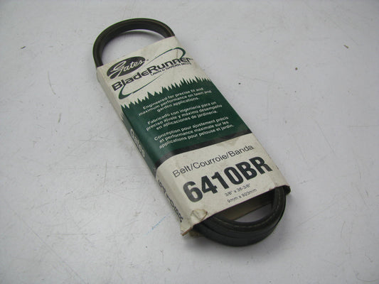 Gates 6410BR BladeRunner Power Equipment Accessory Drive Belt - 3/8'' X 36-3/8''
